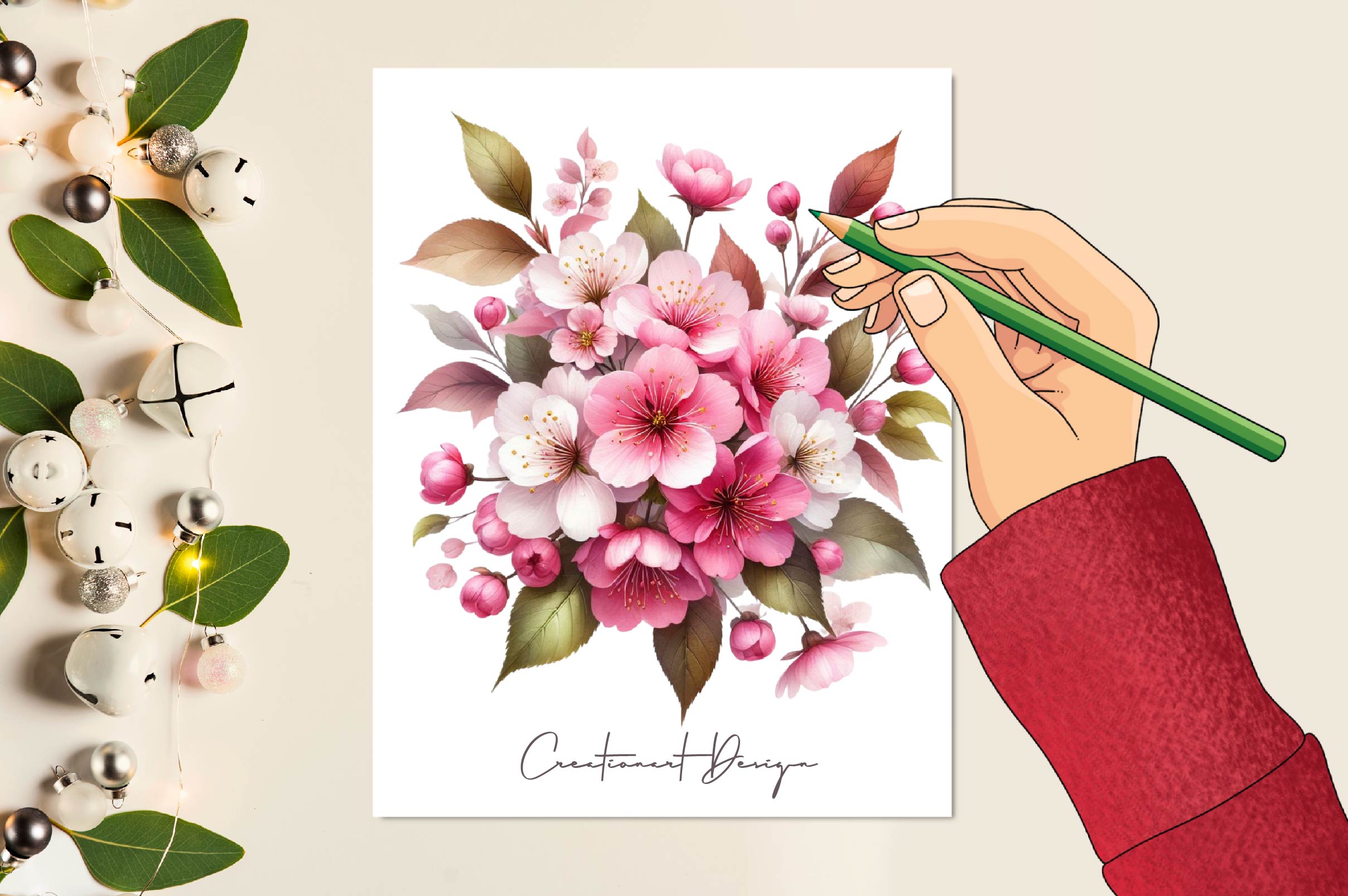 Blossom Bloom Clipart Bundle