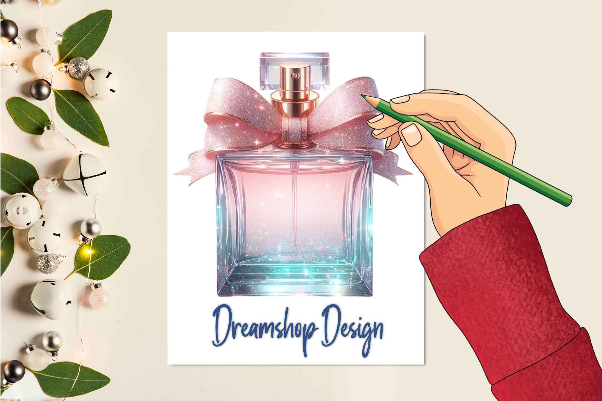 Perfume Bottle Clipart Bundle