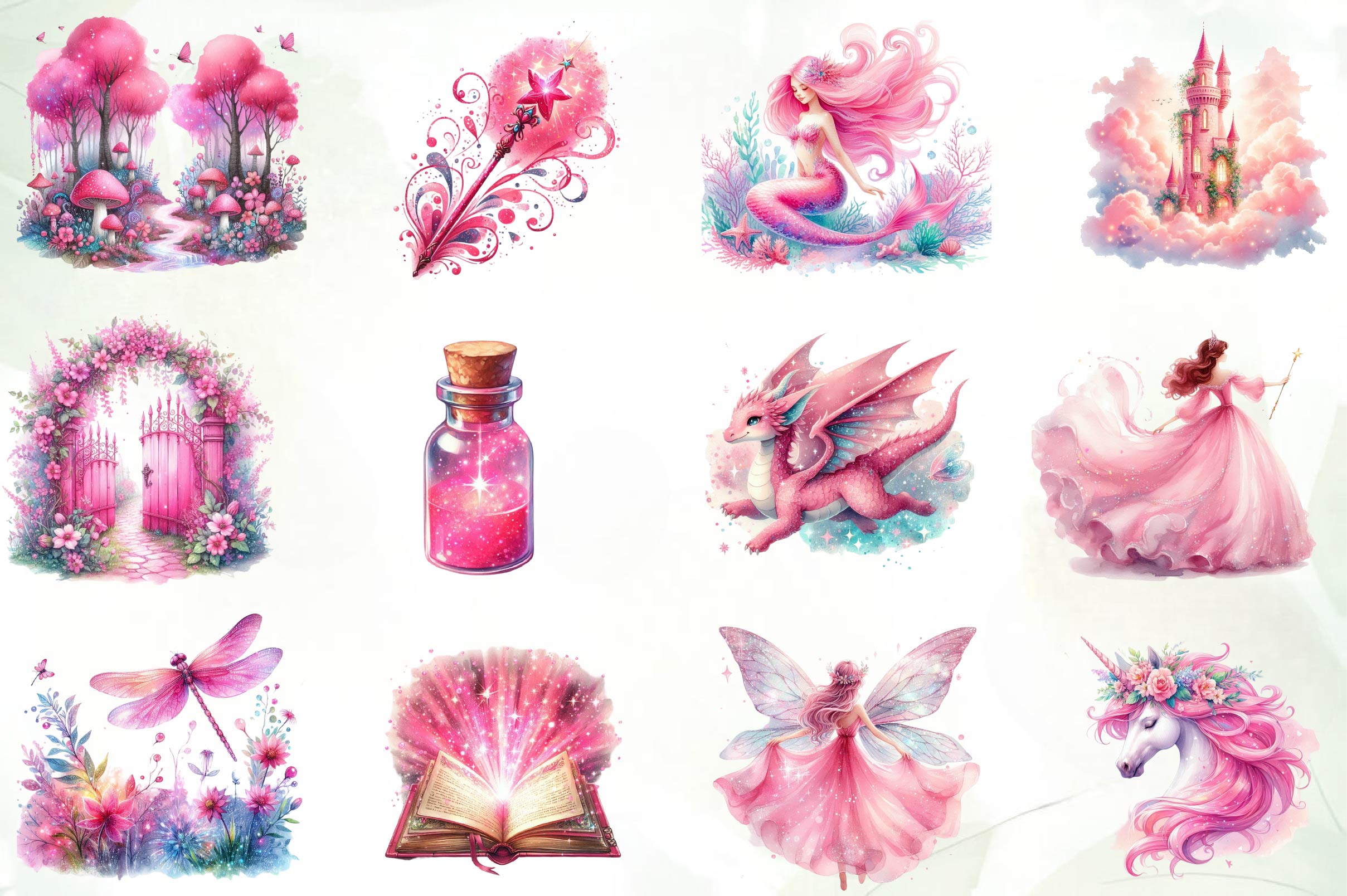 Fairytale Clipart Bundle