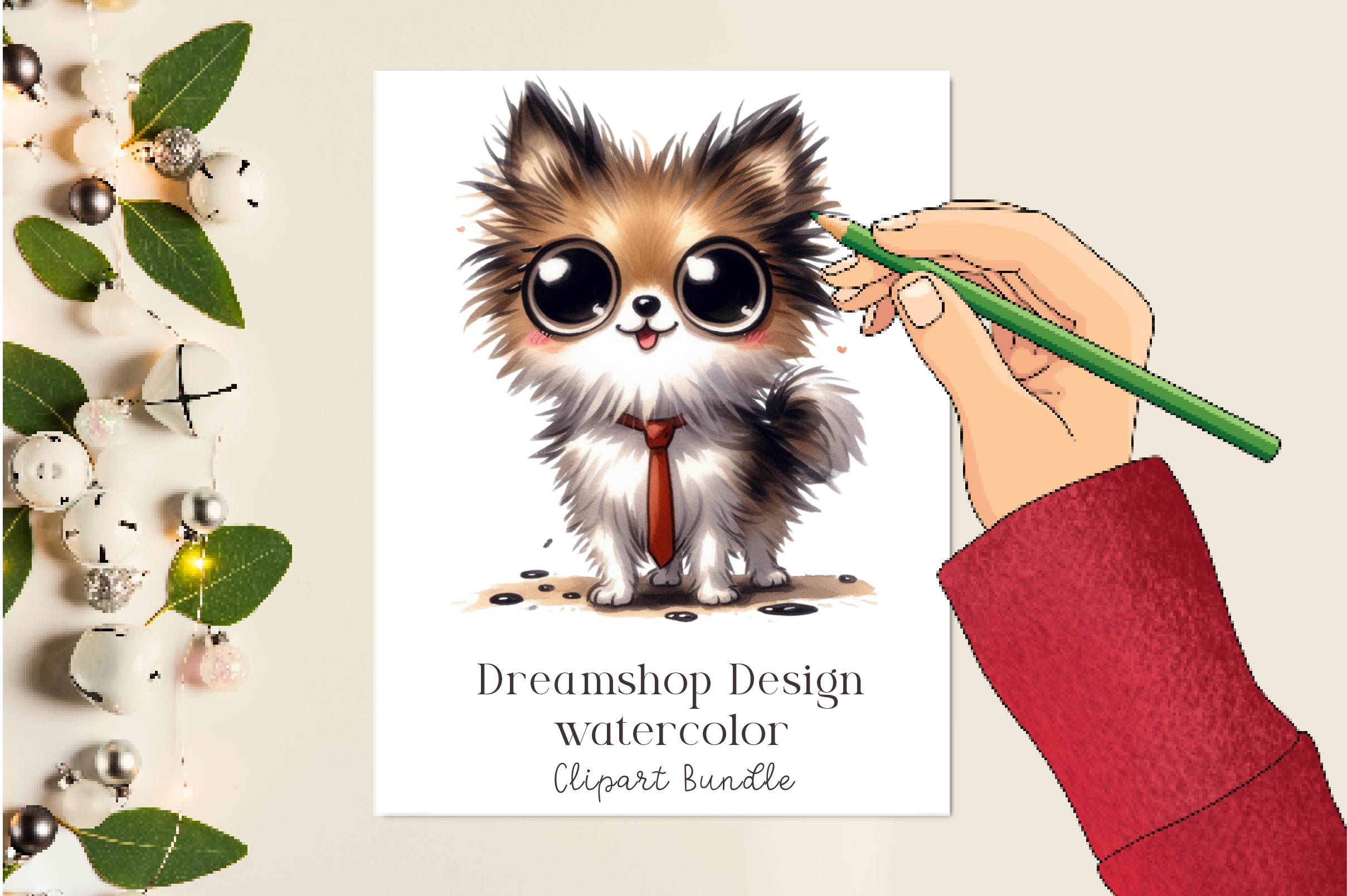 Quirky Dog Clipart Bundle