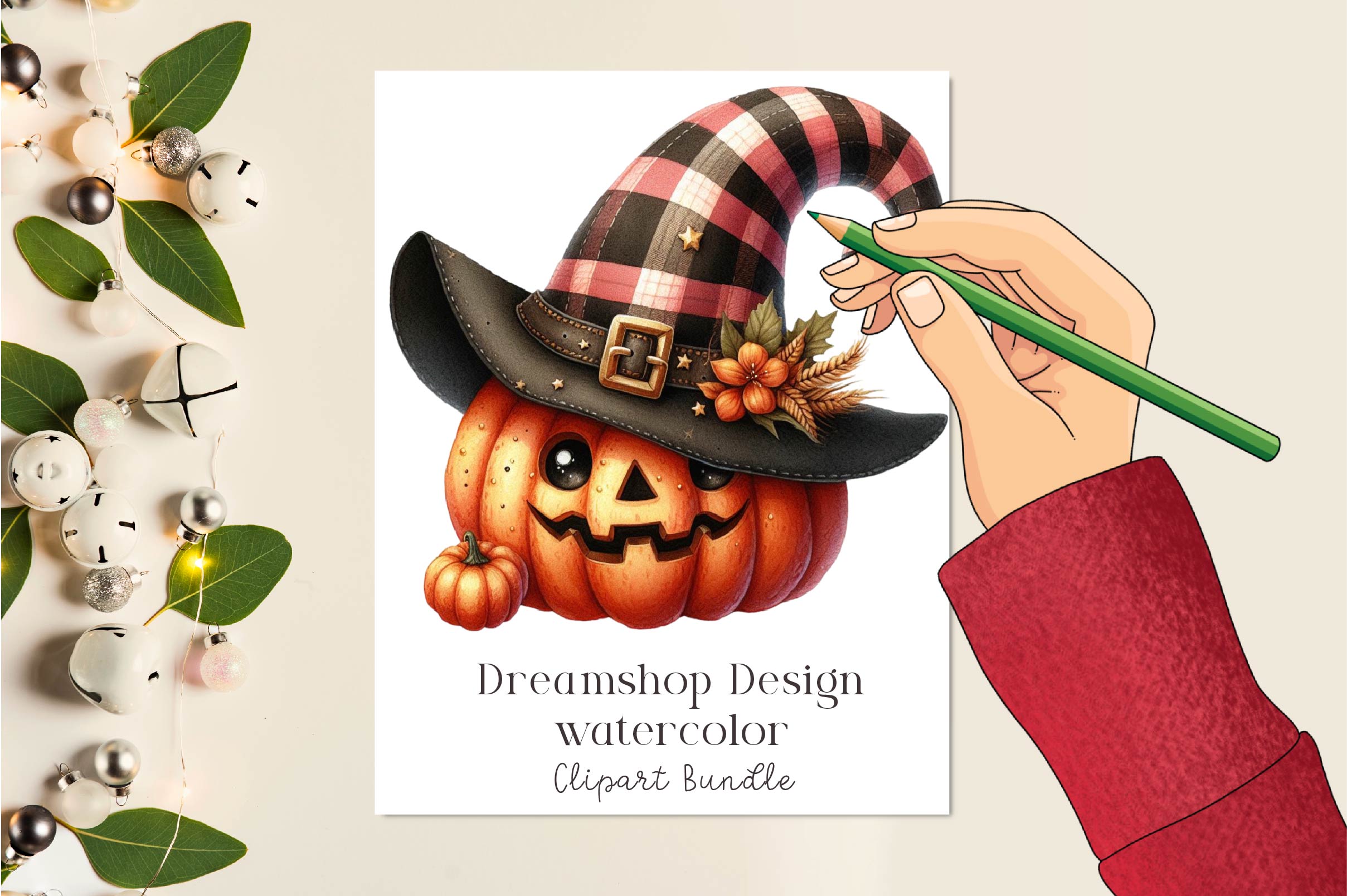 Halloween Pumpkin Clipart Bundle
