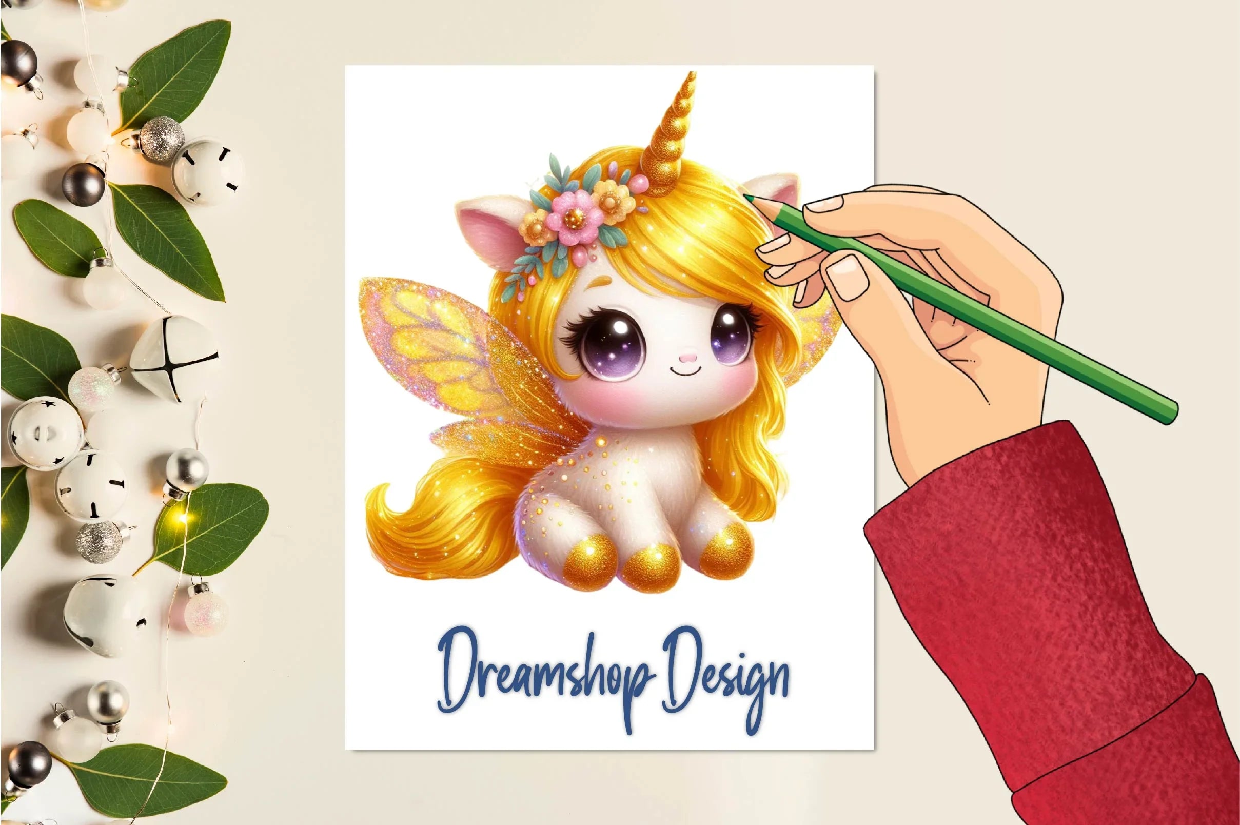 Cute Unicorn Clipart Bundle - CraftNest - Digital Crafting and Art