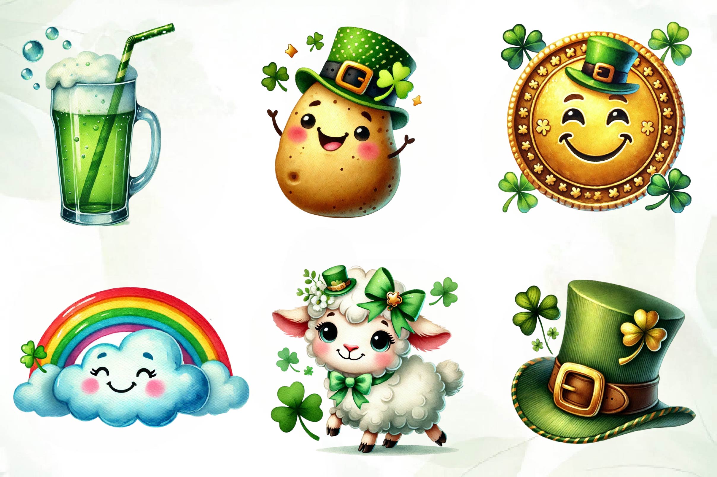 St Patricks Day Clipart Bundle 4