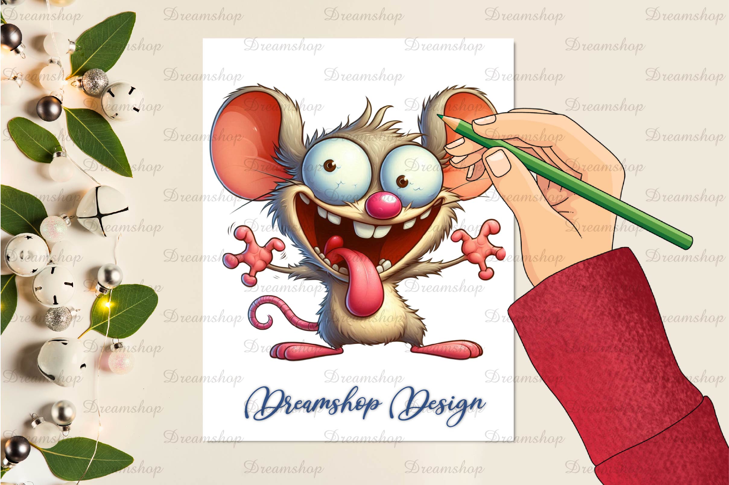 Mouse Funny Mouse Clipart Bundle