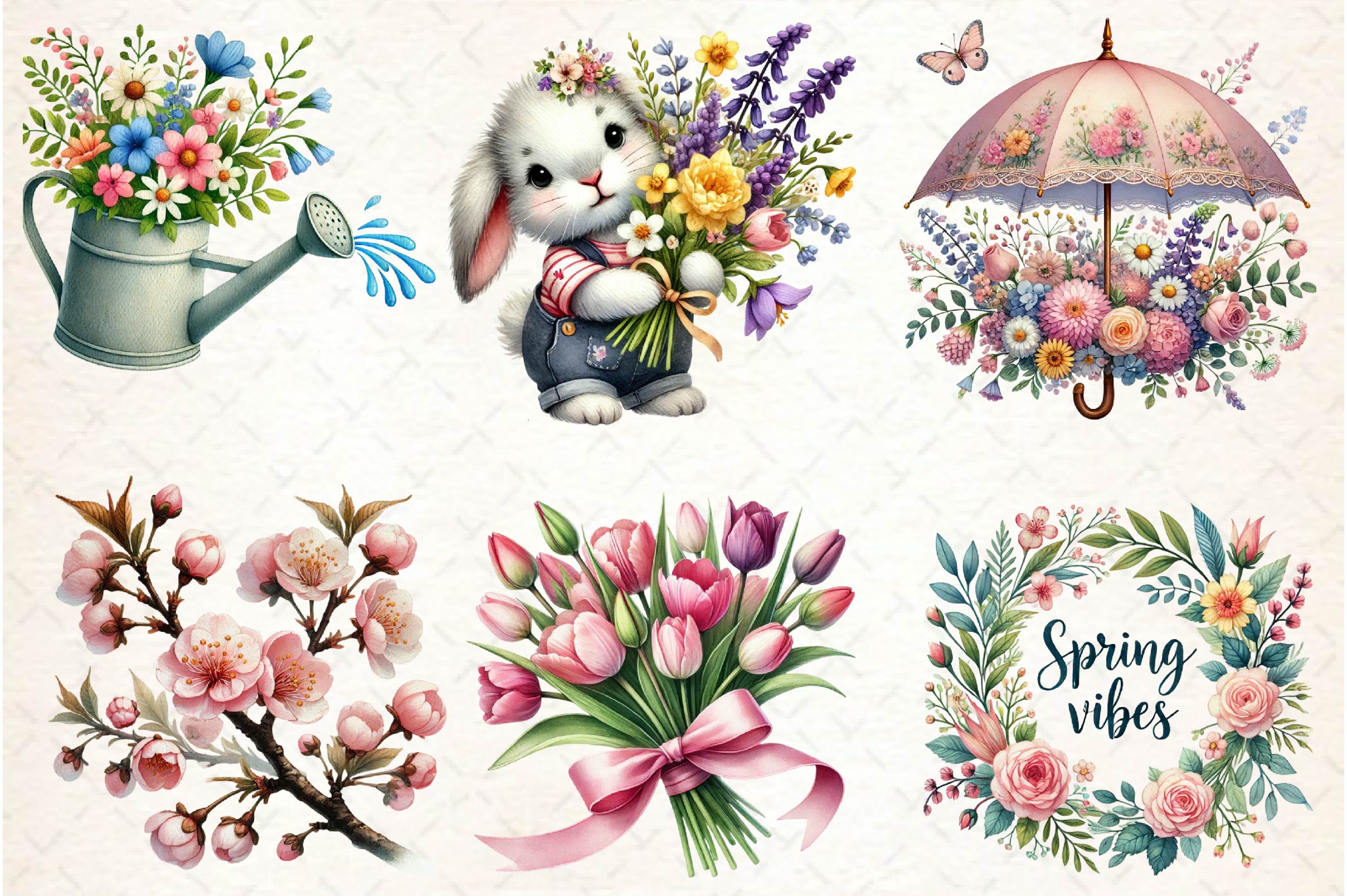 Spring Clipart Bundle 1