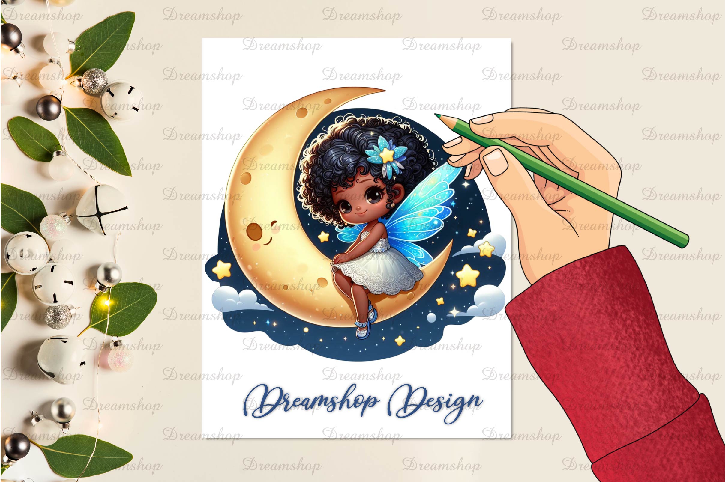 Cute Little Fairy Clipart Bundle