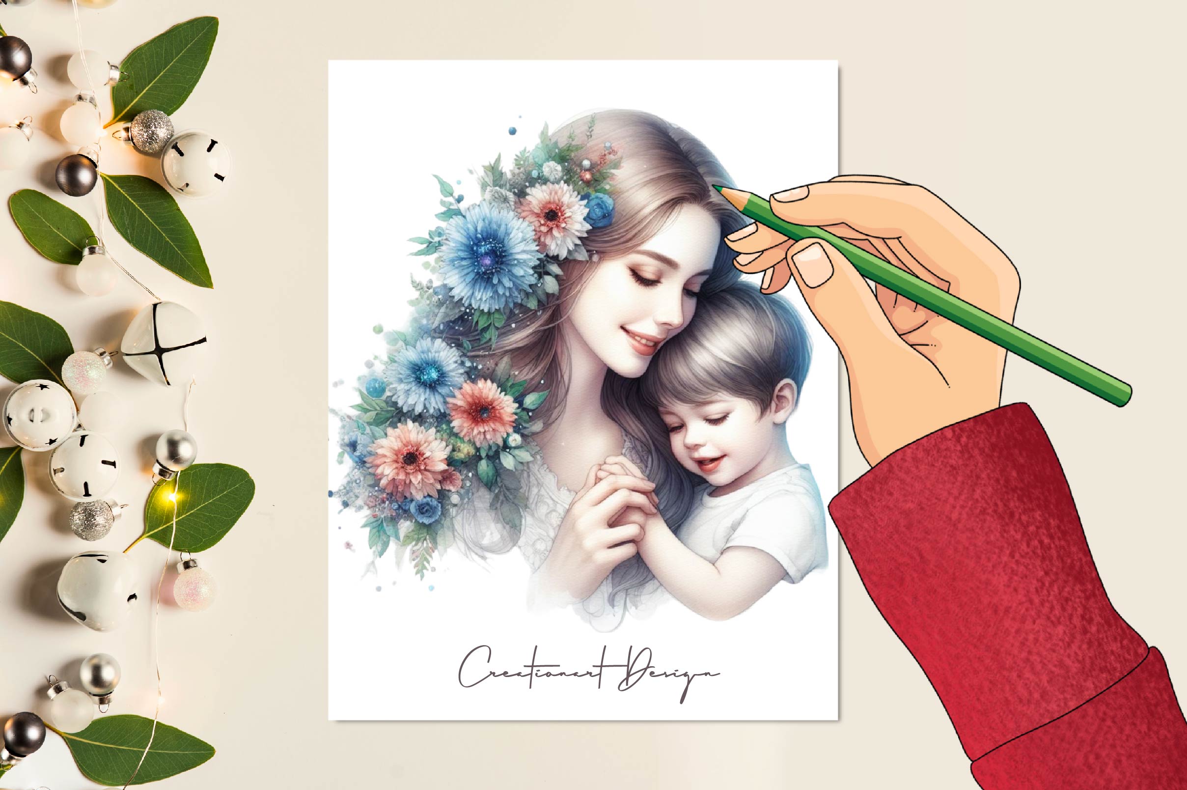 Mother Day Clipart Bundle 1