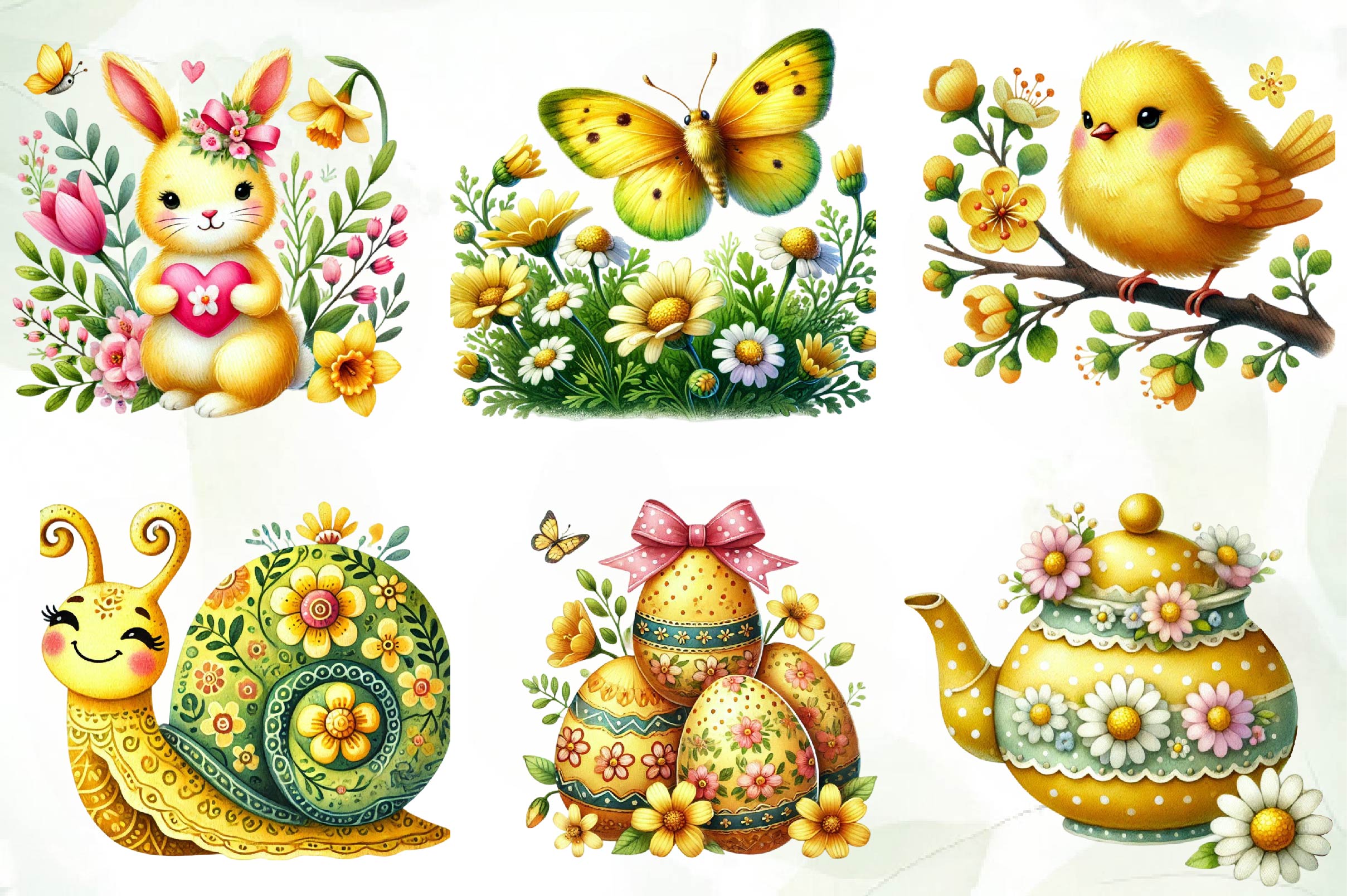 Spring Clipart Bundle