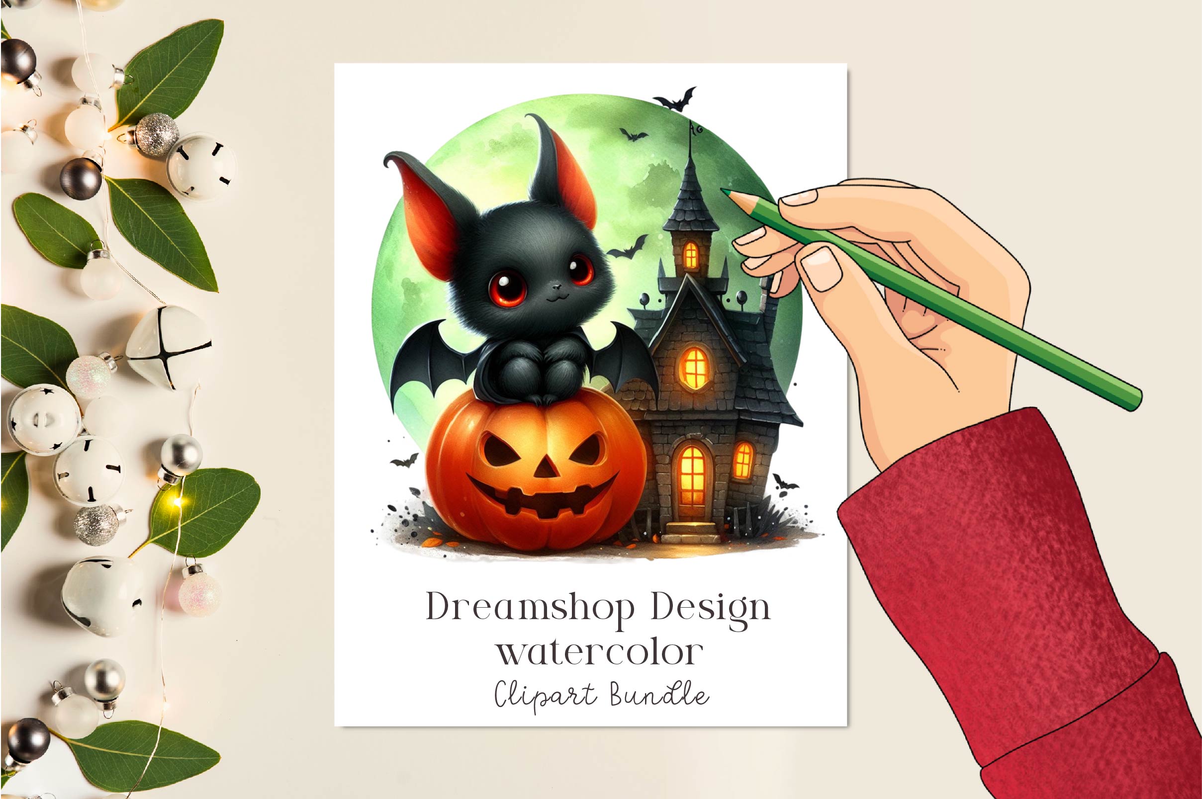 Halloween Bat Clipart Bundle 1