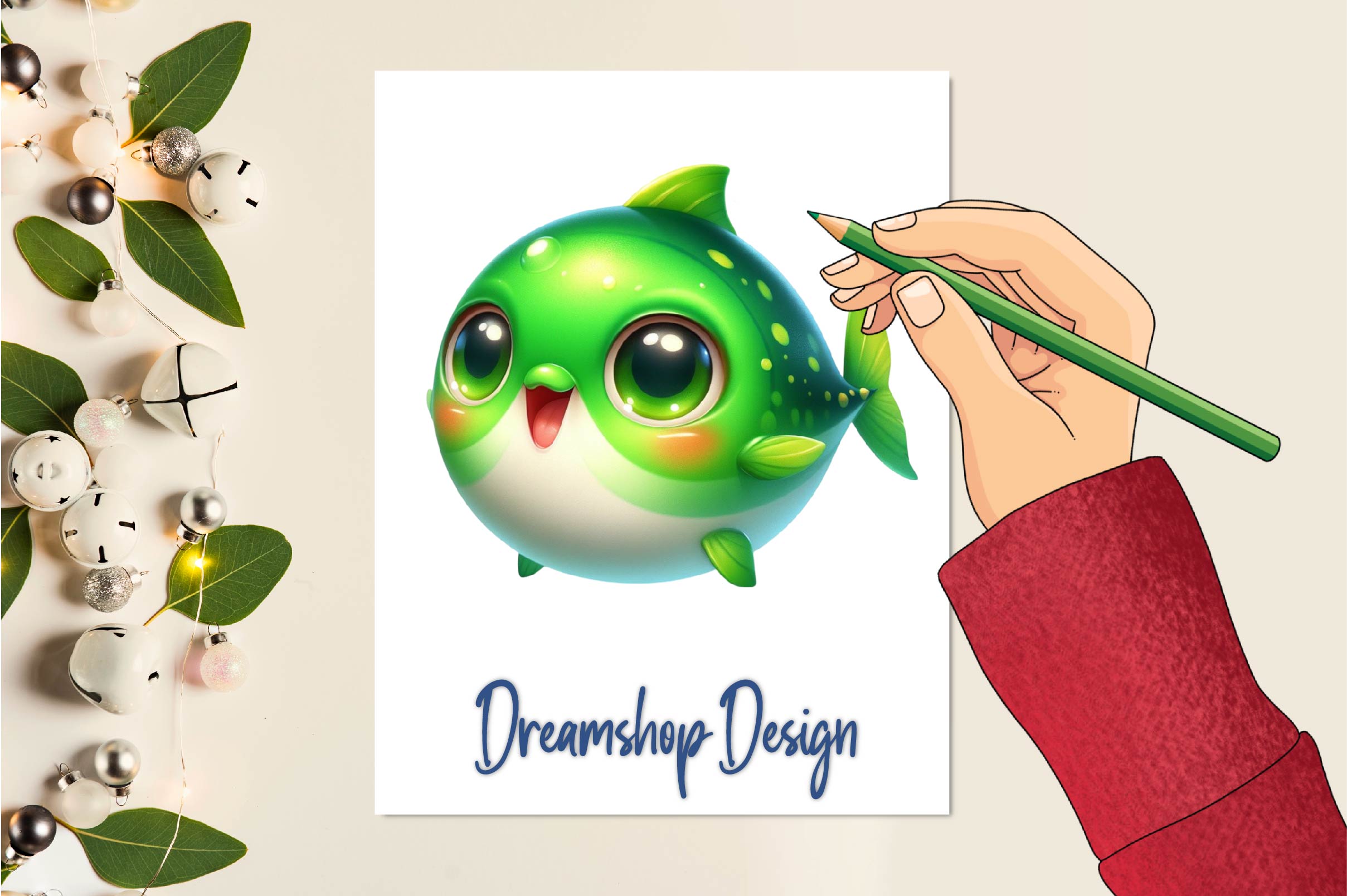 Cute Tuna Fish Clipart Bundle