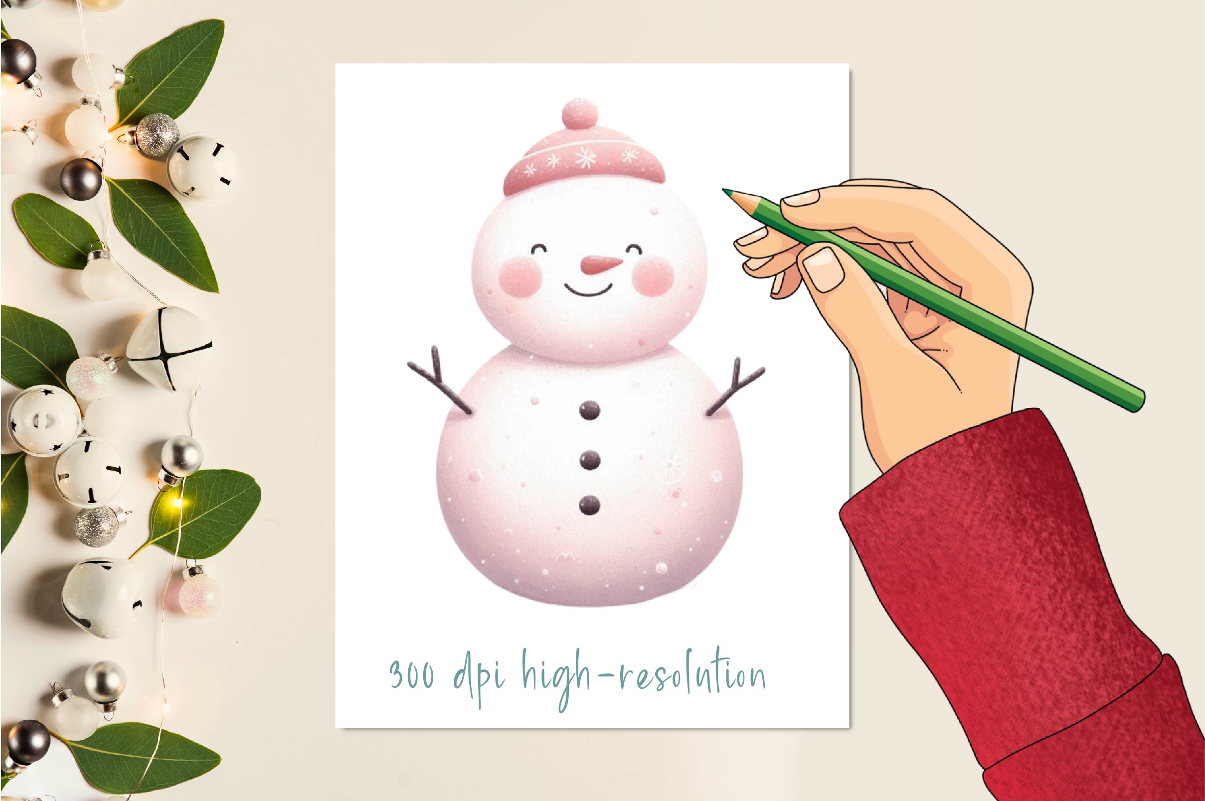Snowman Clipart Bundle