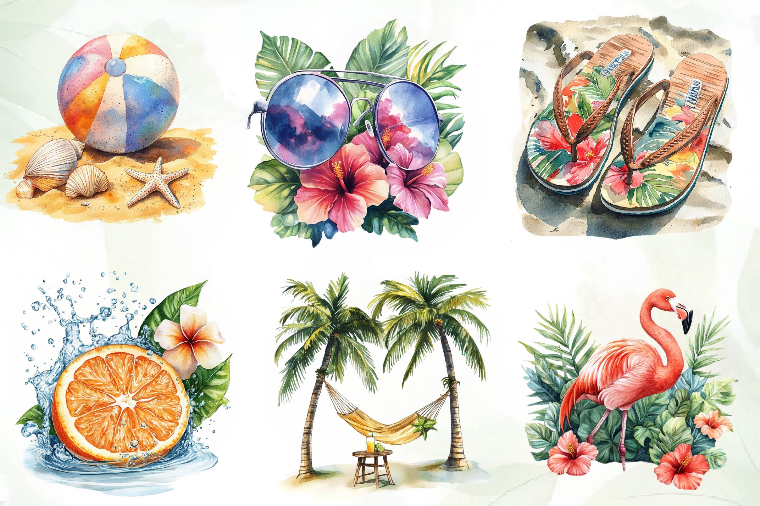 Mega Summer Clipart Bundle