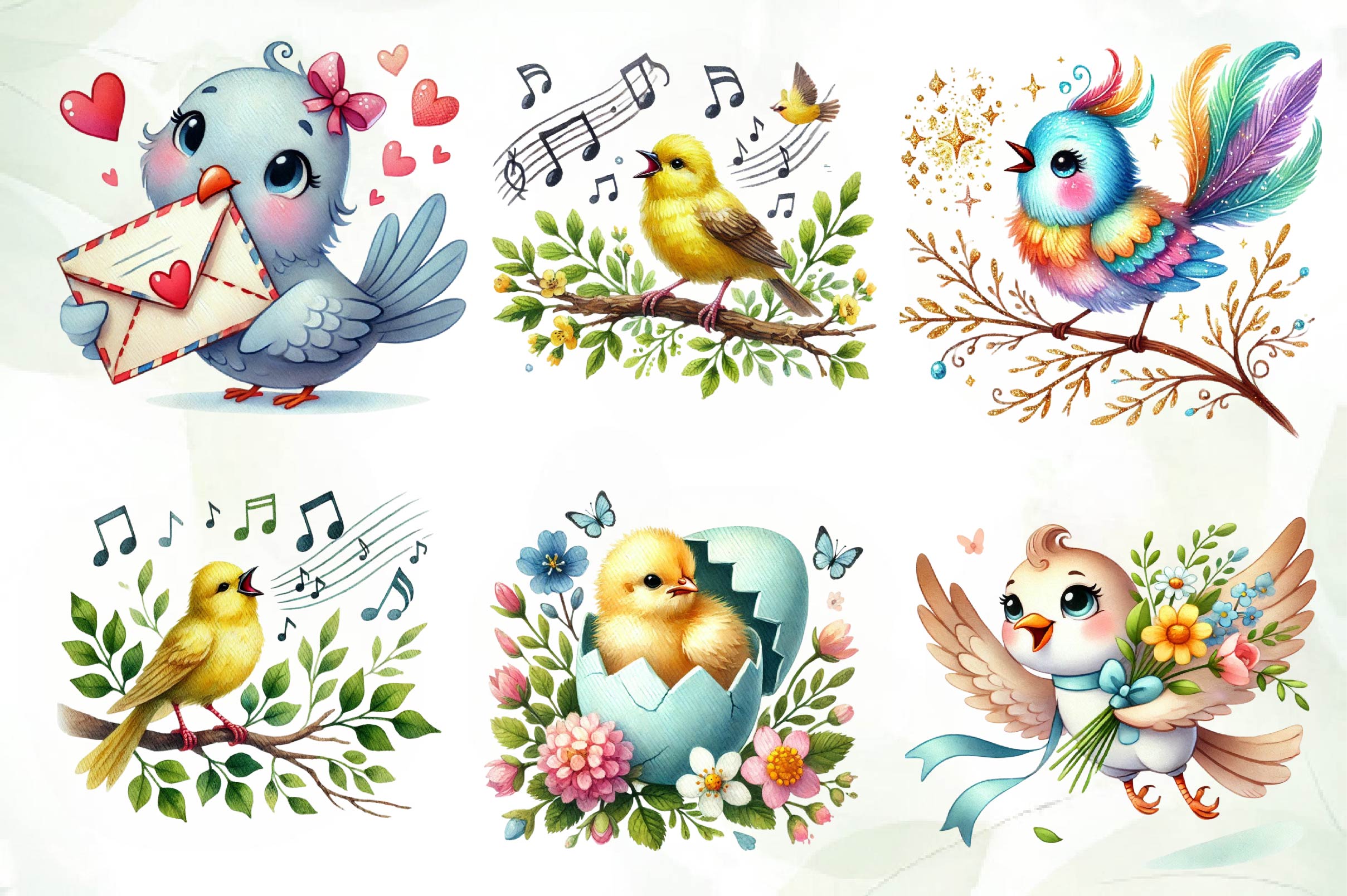 Bird Clipart Bundle