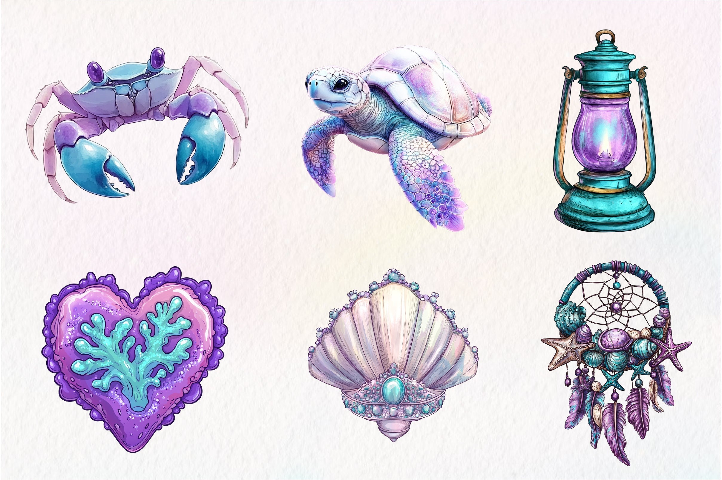 The Magical Ocean Clipart Bundle