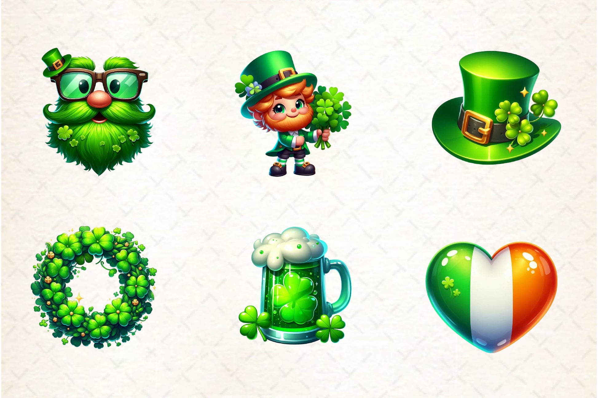 St Patrick's Day Clipart Bundle 1 - CraftNest - Digital Crafting and Art