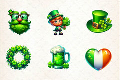 St Patrick's Day Clipart Bundle 1 - CraftNest - Digital Crafting and Art