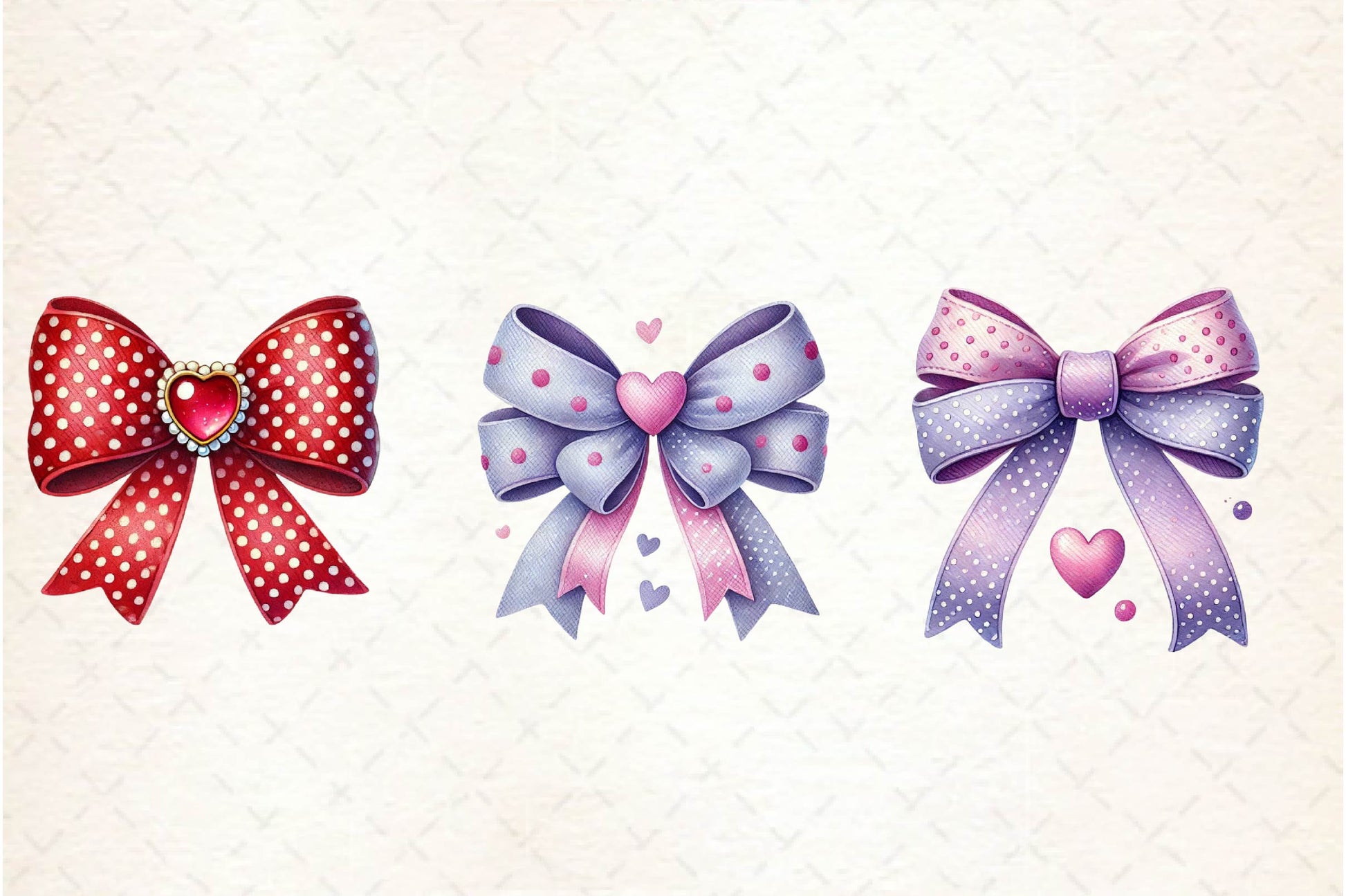 Coquette Valentine Bow Clipart Bundle - CraftNest - Digital Crafting and Art