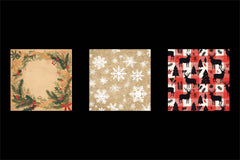 Country Christmas Digital Paper - CraftNest - Digital Crafting and Art