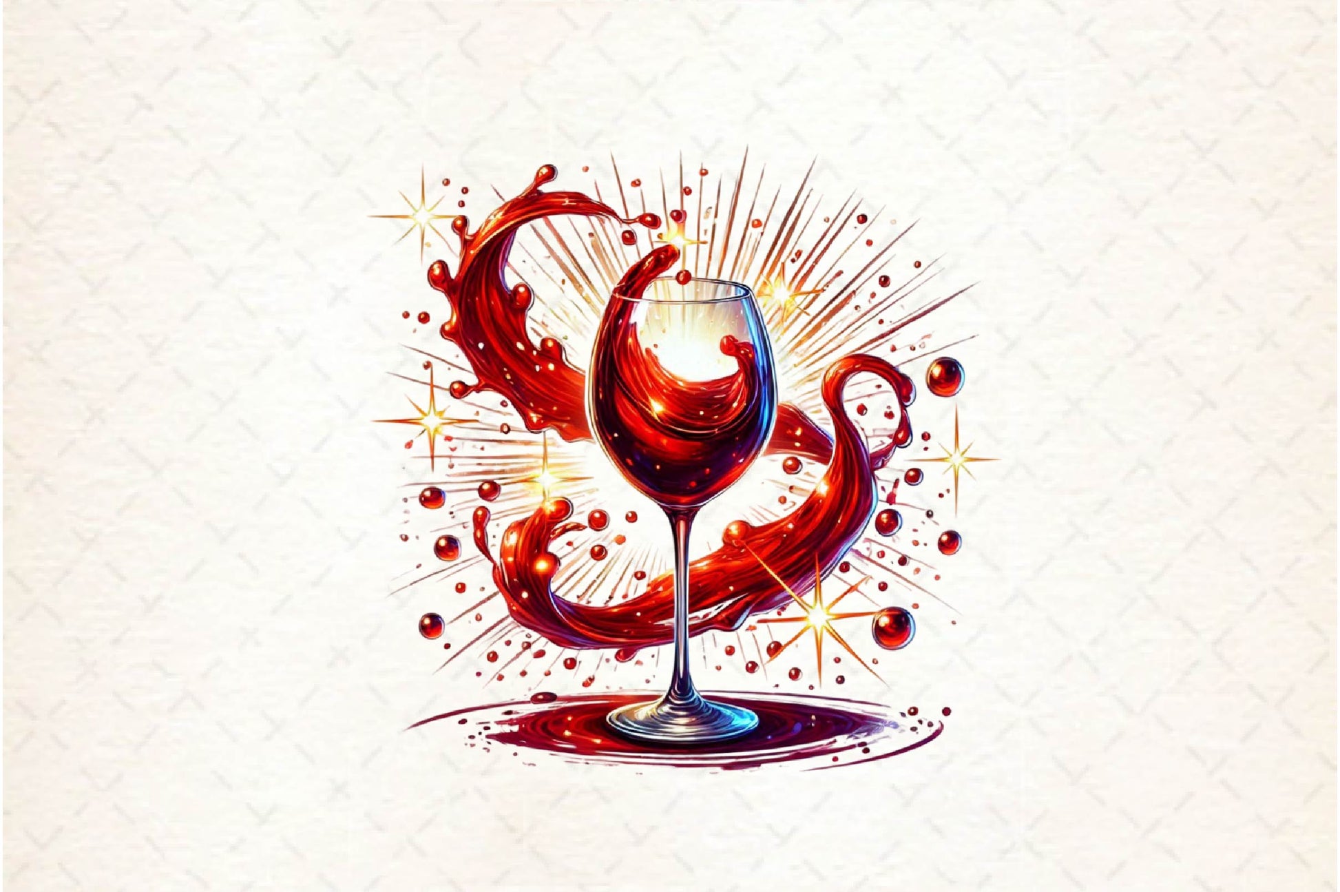 Christmas Red Wine Clipart Bundle - CraftNest - Digital Crafting and Art