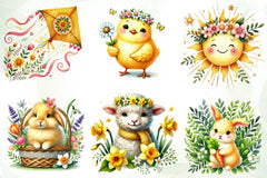 Spring Clipart Bundle - CraftNest - Digital Crafting and Art