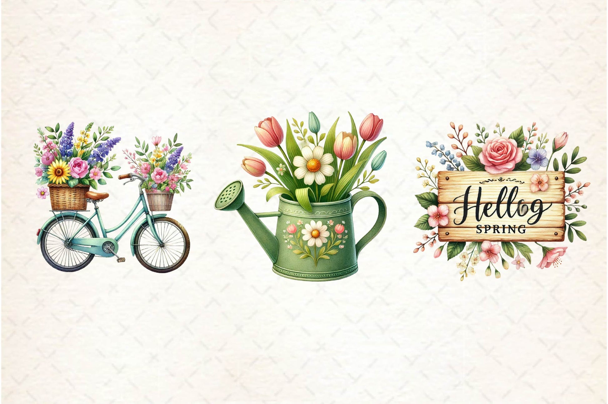 Spring Clipart Bundle 1 - CraftNest - Digital Crafting and Art