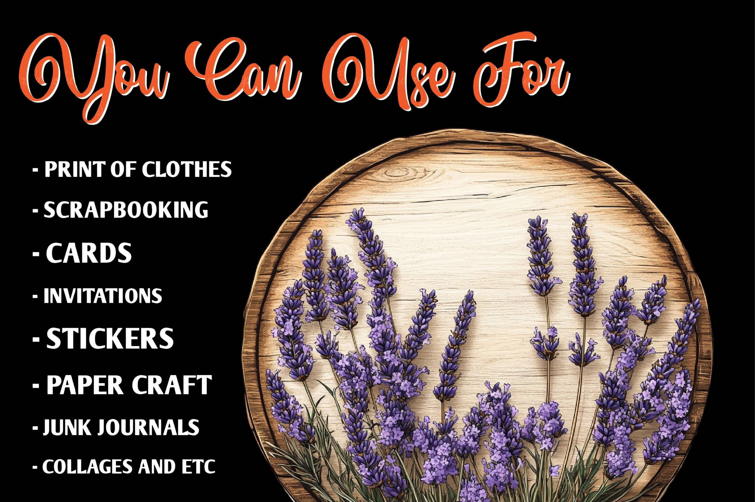 Summer Empty Sign & Wildflowers Clipart Bundle - CraftNest - Digital Crafting and Art