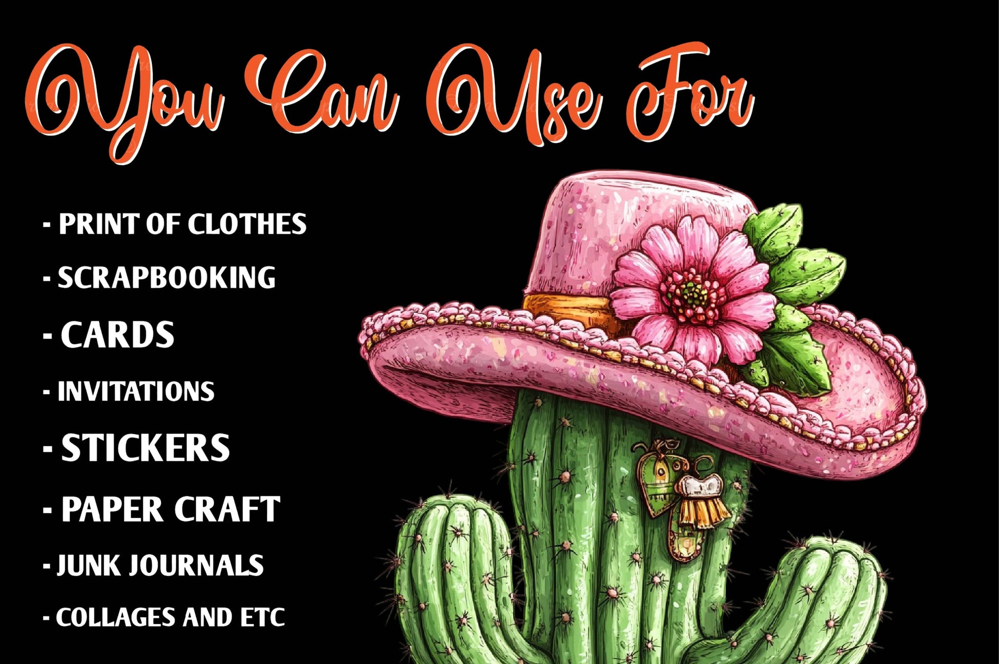 Summer Cowgirl Clipart Bundle 1 - CraftNest - Digital Crafting and Art
