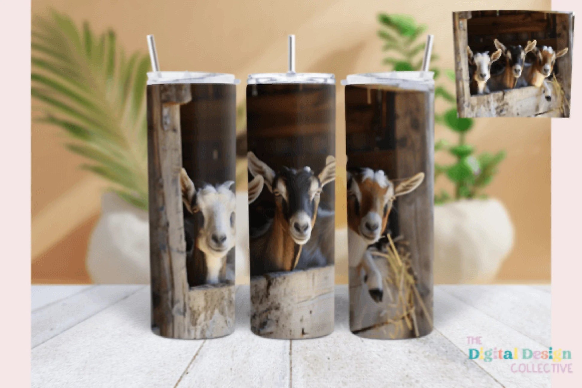Goat Tumbler Wrap Bundle - CraftNest - Digital Crafting and Art