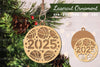 Basketball Laser Cut Ornament 2025
