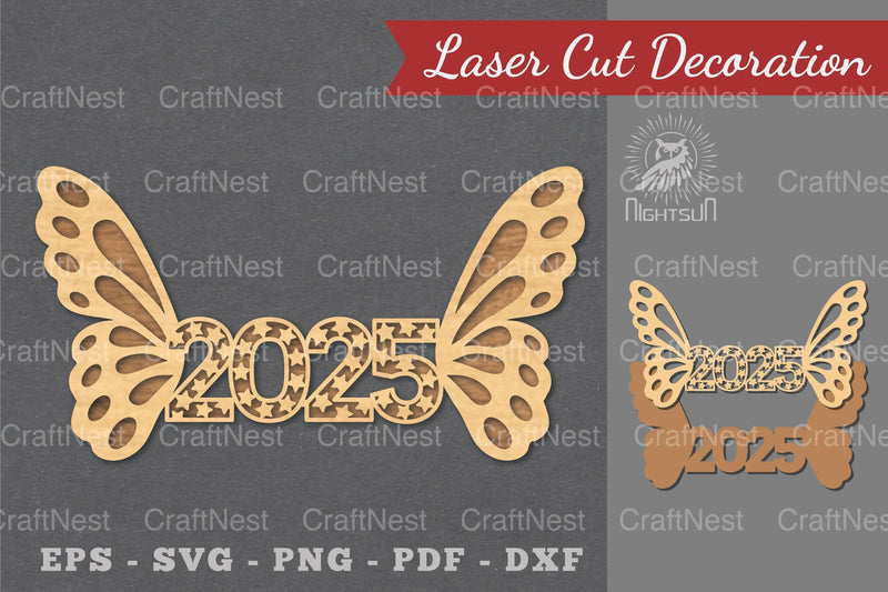 Butterfly Laser Cut Decoration Clipart Bundle - CraftNest - Digital Crafting and Art