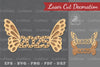 Butterfly Laser Cut Decoration Clipart Bundle