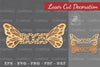 Butterfly Laser Cut Decoration Clipart Bundle