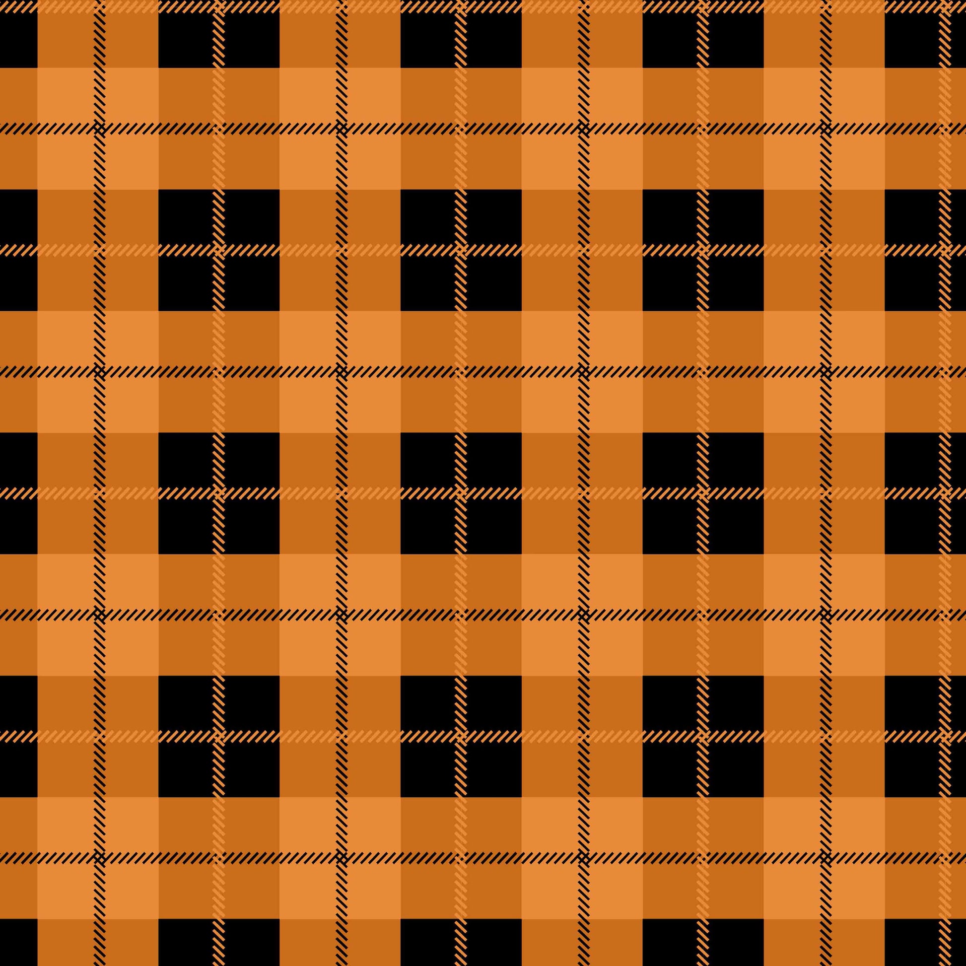 Fall Plaid Seamless Digital Paper - CraftNest - Digital Crafting and Art