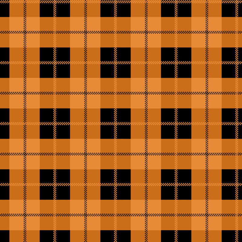 Fall Plaid Seamless Digital Paper - CraftNest - Digital Crafting and Art