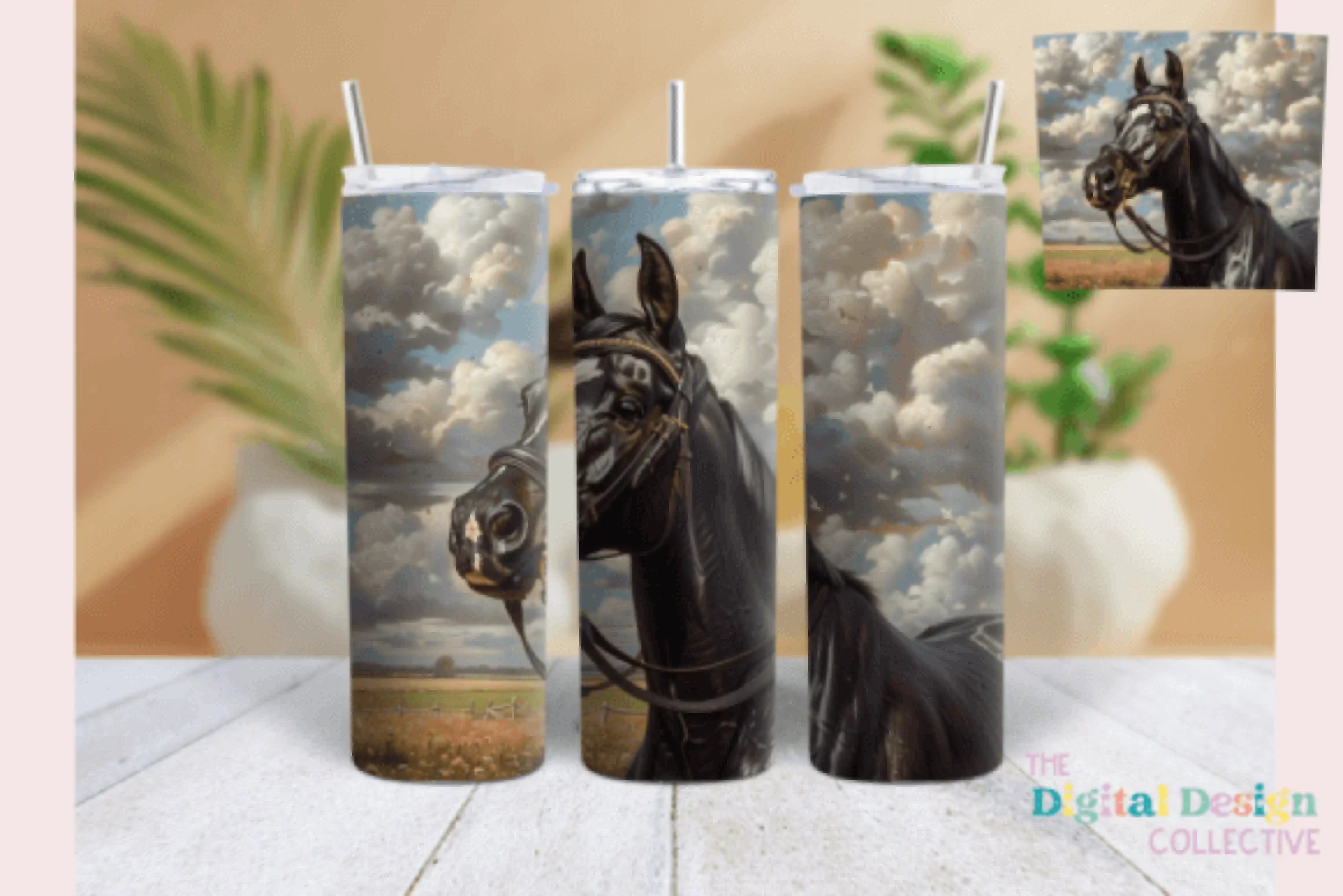 Stunning Horse Tumbler Wrap Bundle - CraftNest - Digital Crafting and Art