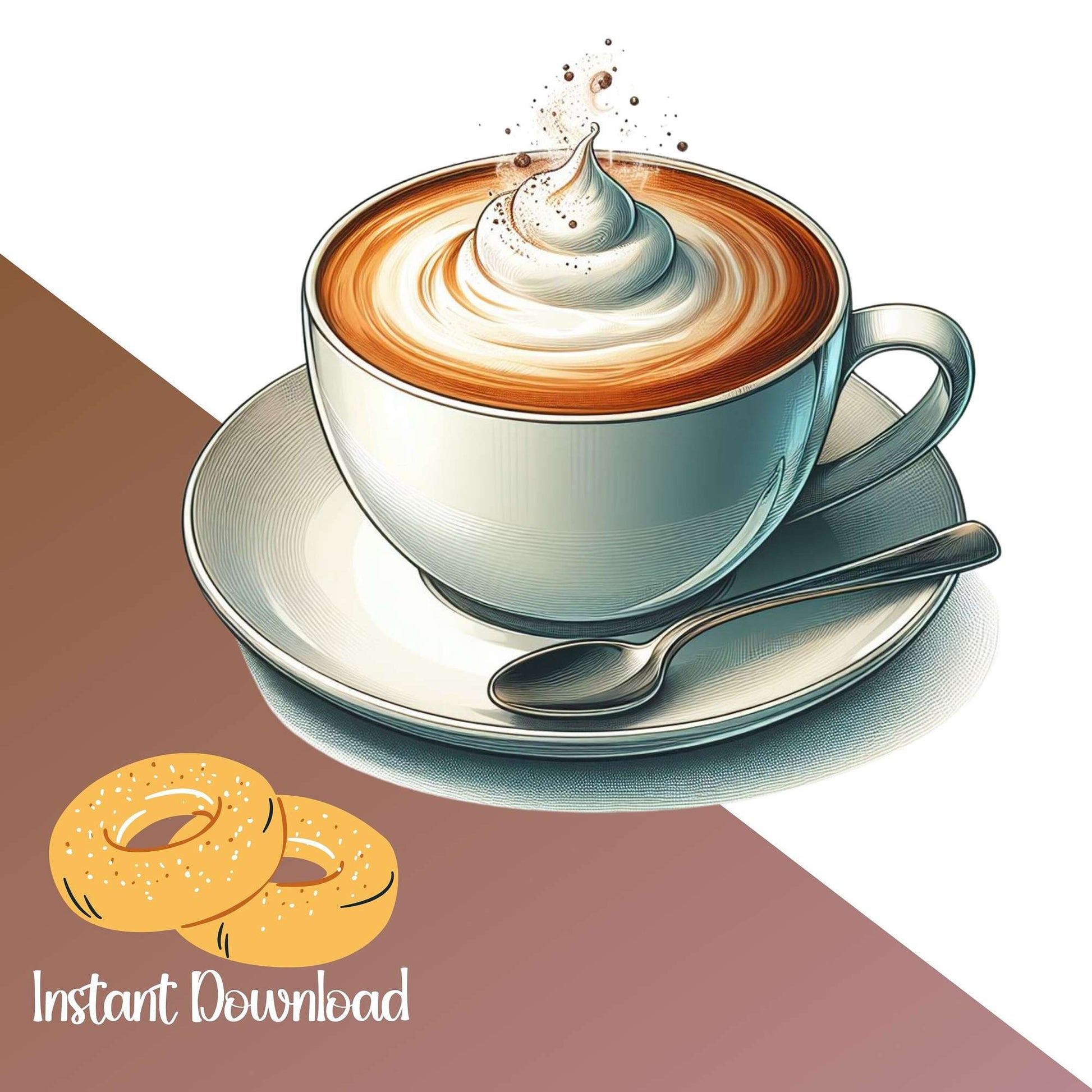 Coffee Variety Food Clipart - CraftNest - Digital Crafting and Art