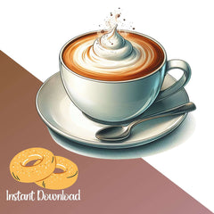 Coffee Variety Food Clipart - CraftNest - Digital Crafting and Art