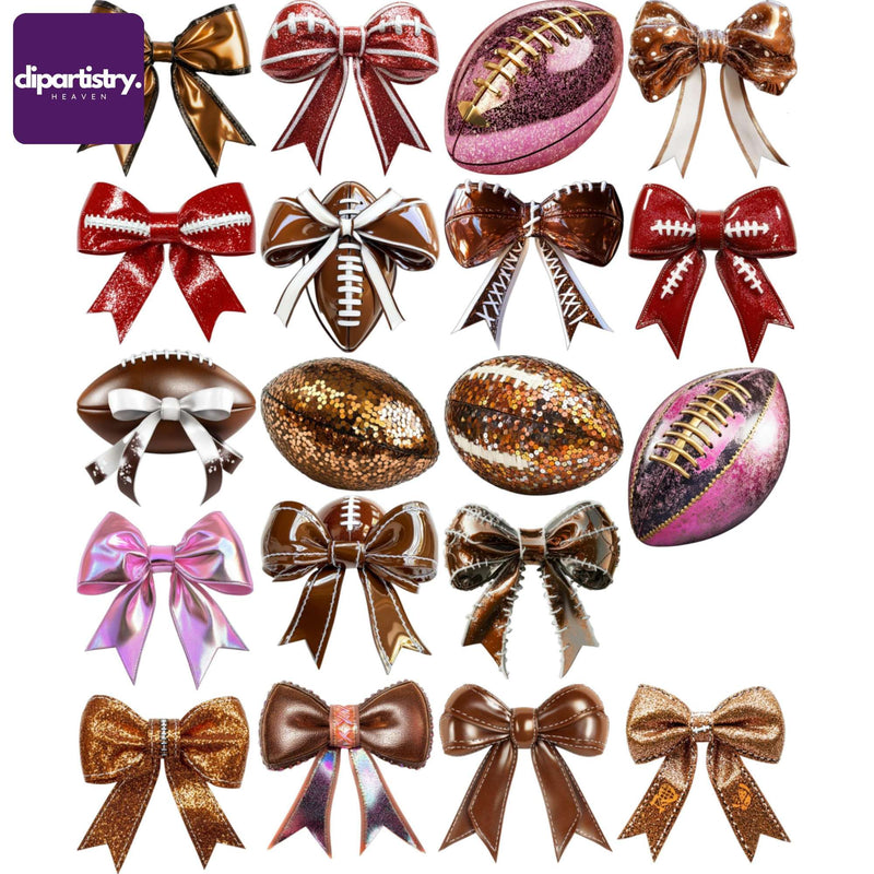 American Football Sports Clipart - CraftNest - Digital Crafting and Art