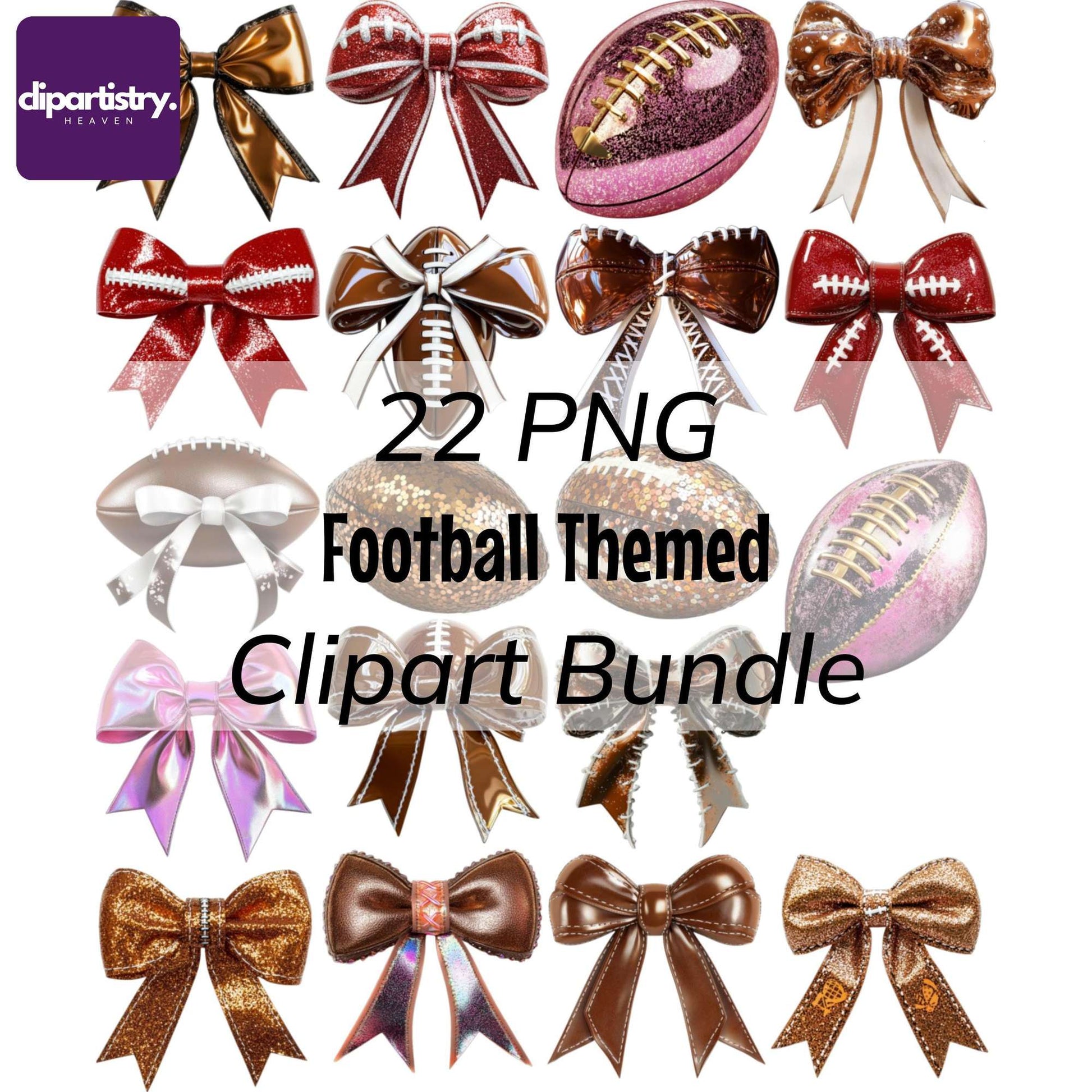 American Football Sports Clipart - CraftNest - Digital Crafting and Art