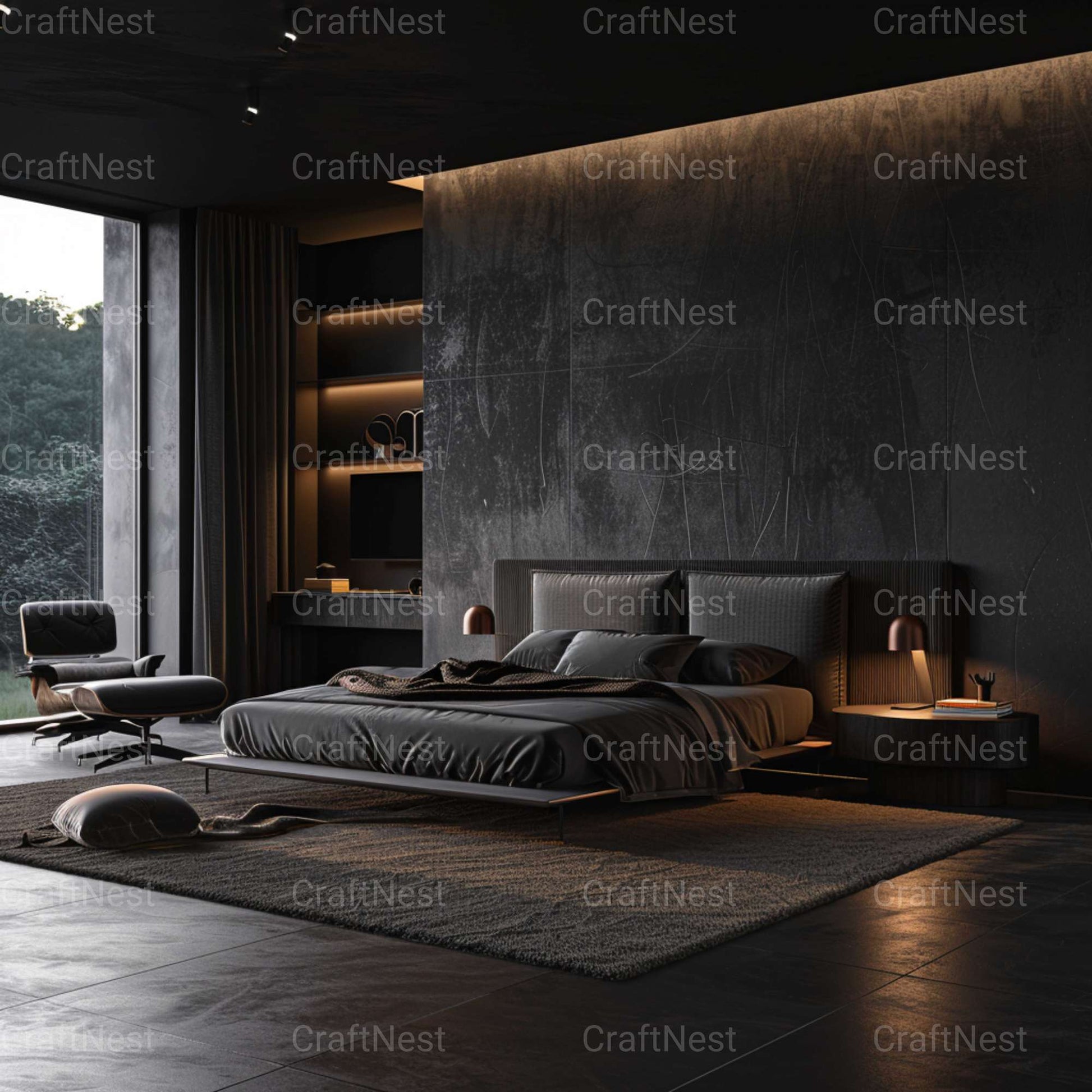 Male Bedroom Stock Images - CraftNest - Digital Crafting and Art