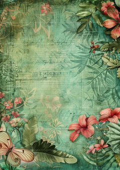 Lush Botanicals Junk Journal Pages - CraftNest - Digital Crafting and Art
