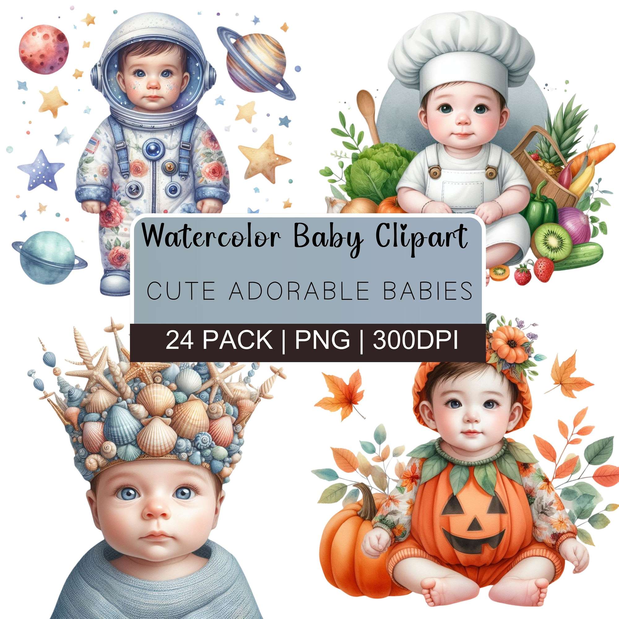 Baby Clipart - CraftNest - Digital Crafting and Art
