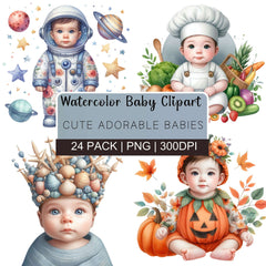 Baby Clipart - CraftNest - Digital Crafting and Art