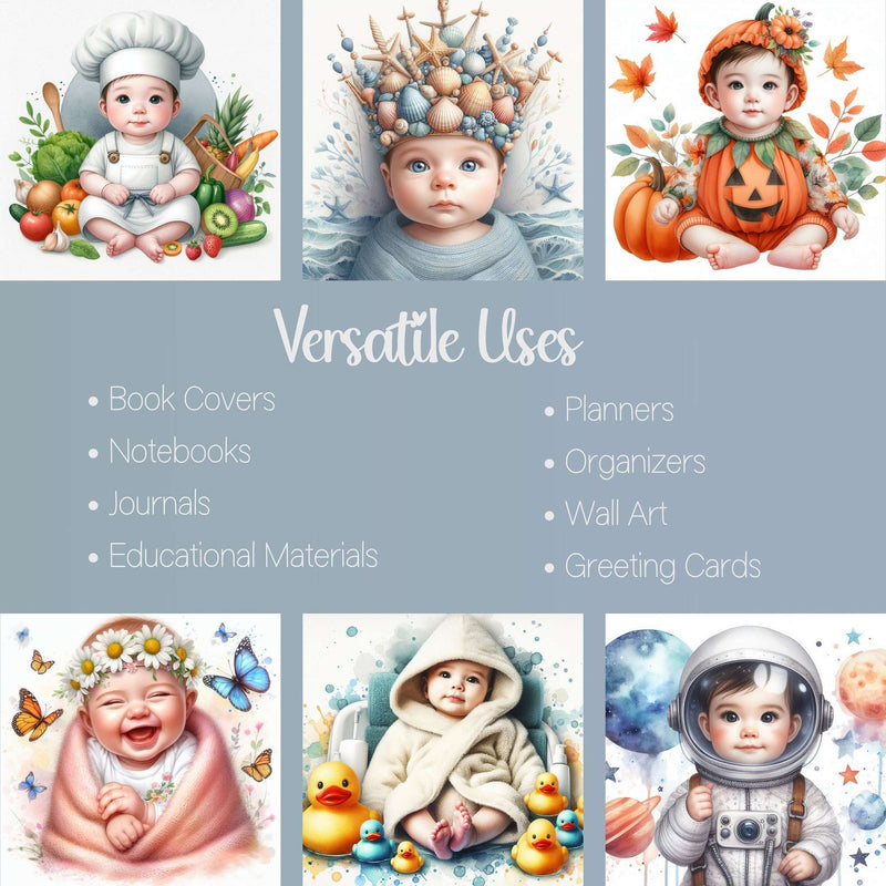 Baby Clipart - CraftNest - Digital Crafting and Art