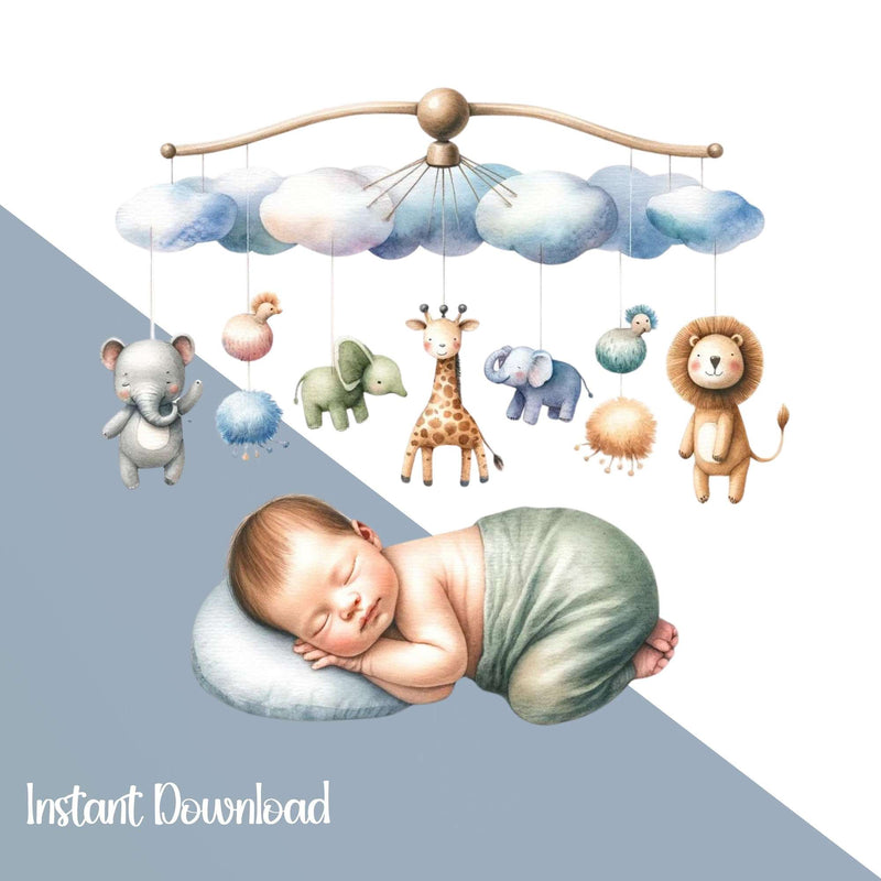 Baby Clipart - CraftNest - Digital Crafting and Art