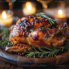 Roasted Chicken Stock Images - CraftNest - Digital Crafting and Art