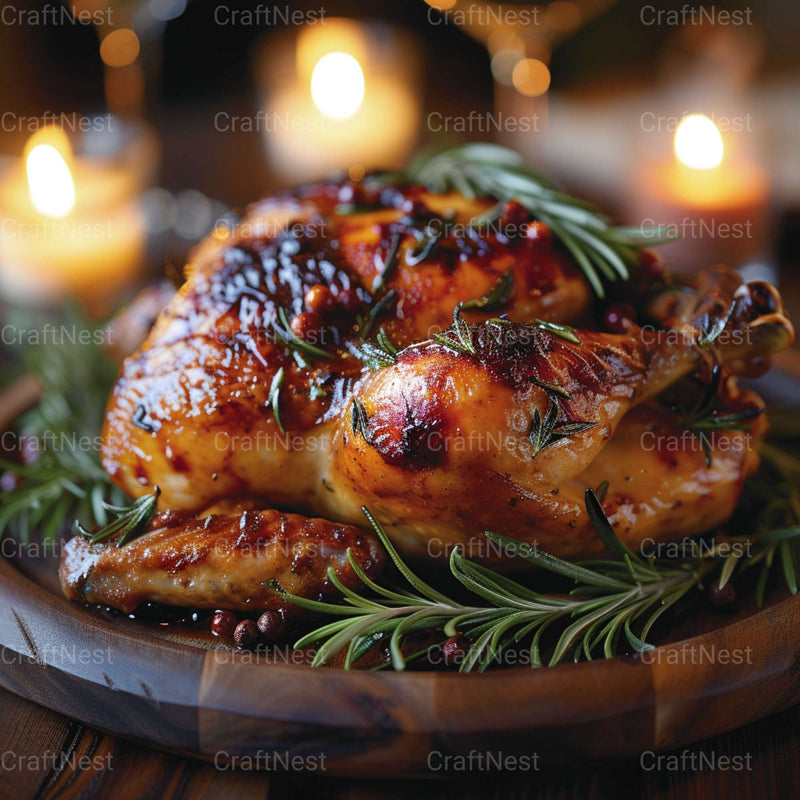 Roasted Chicken Stock Images - CraftNest - Digital Crafting and Art
