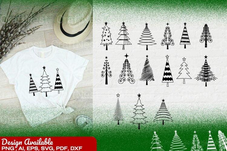 Christmas Tree SVG Bundle - CraftNest - Digital Crafting and Art