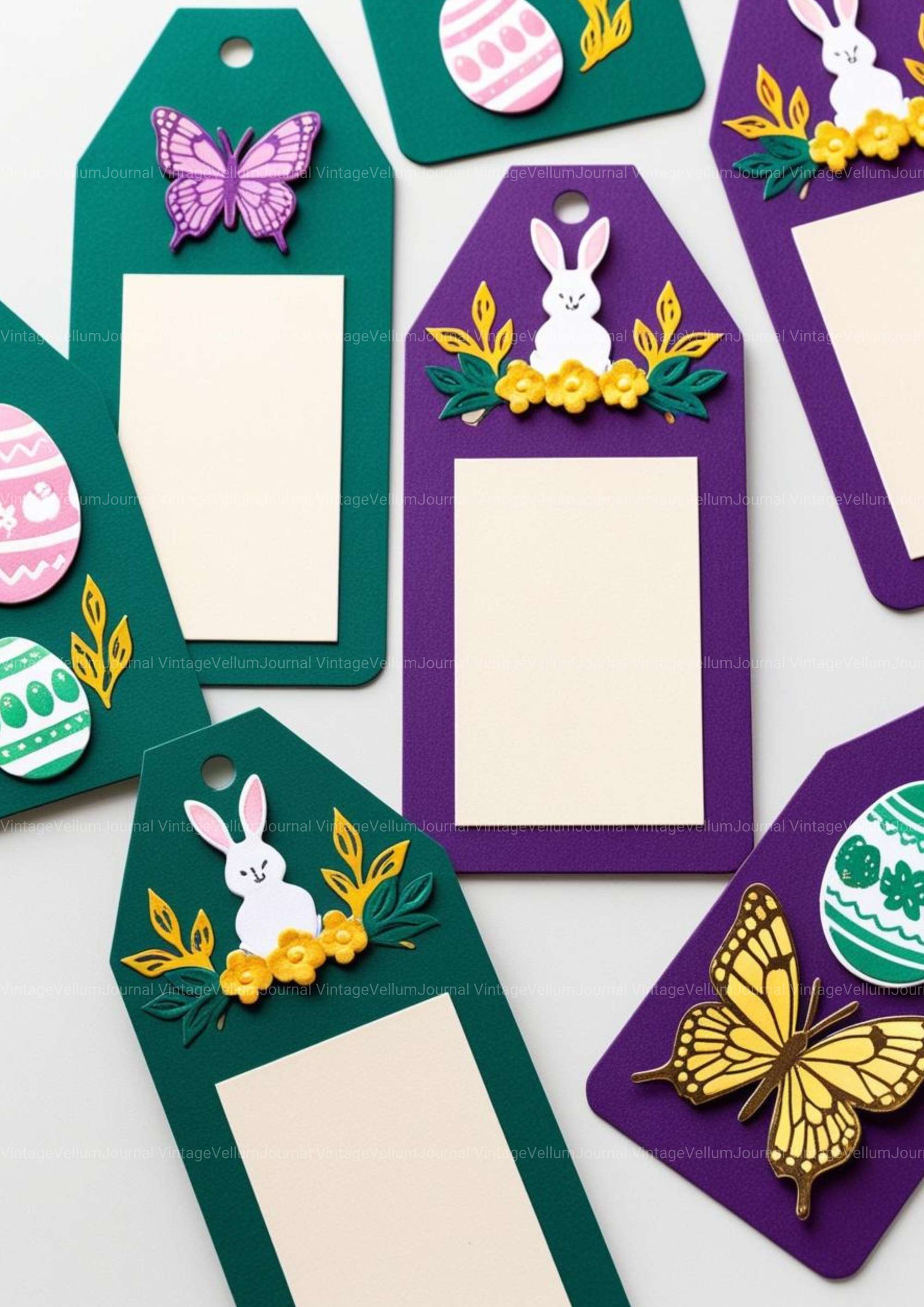 Easter Junk Journal Pages - CraftNest - Digital Crafting and Art