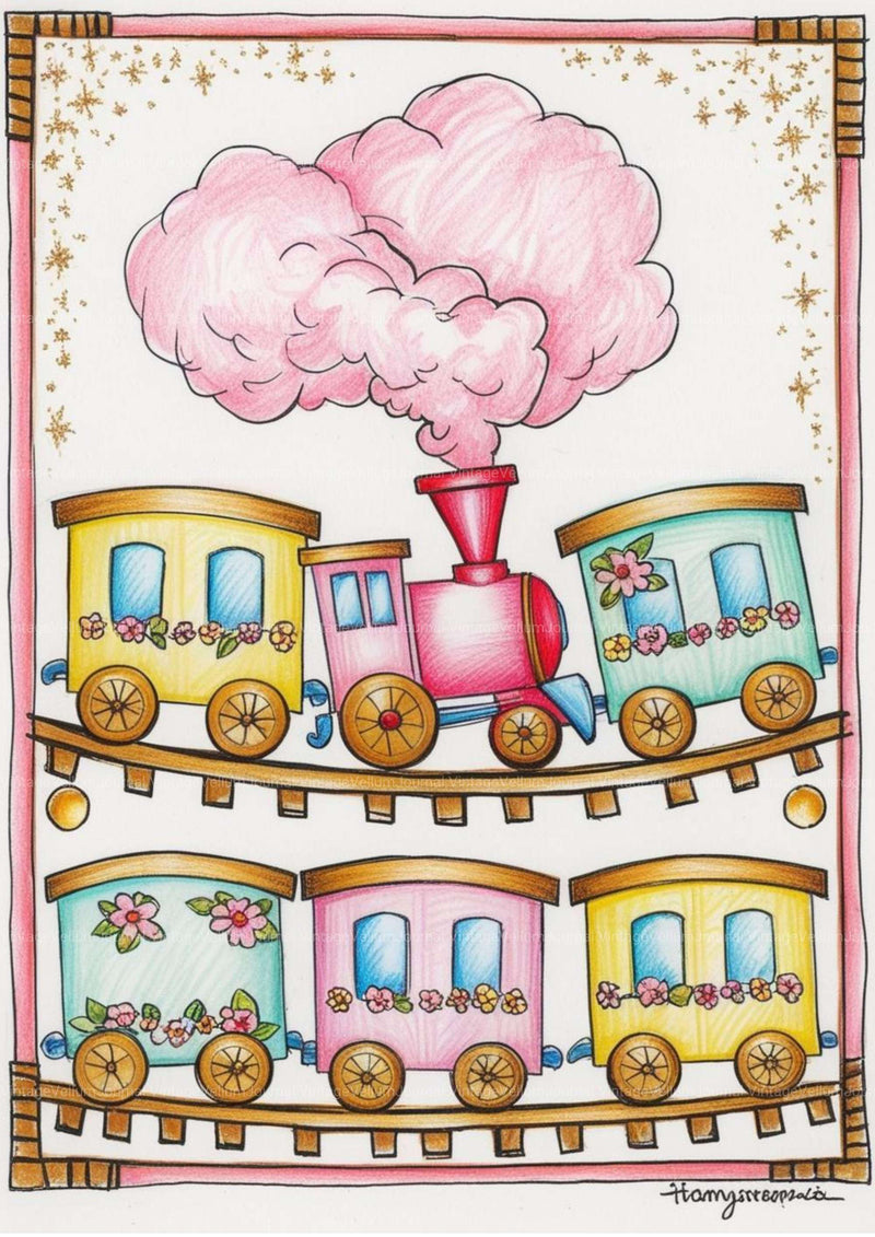 Theme Park Junk Journal Pages - CraftNest - Digital Crafting and Art